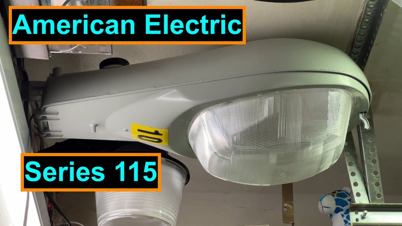 Уличный натриевый светильник высокого давления серии American Electric 115 мощностью 100 Вт