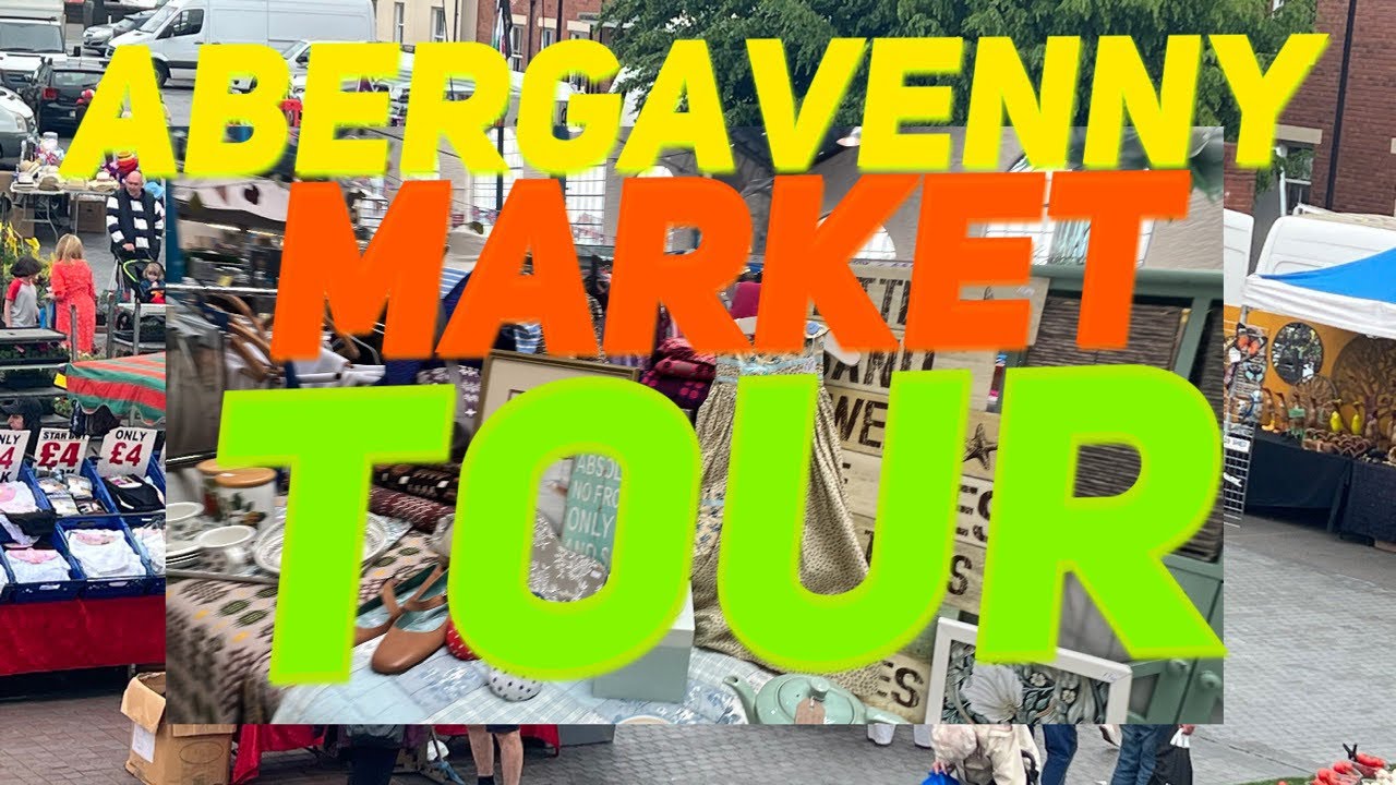 Abergavenny Market Tour : 2023: Walk-Through