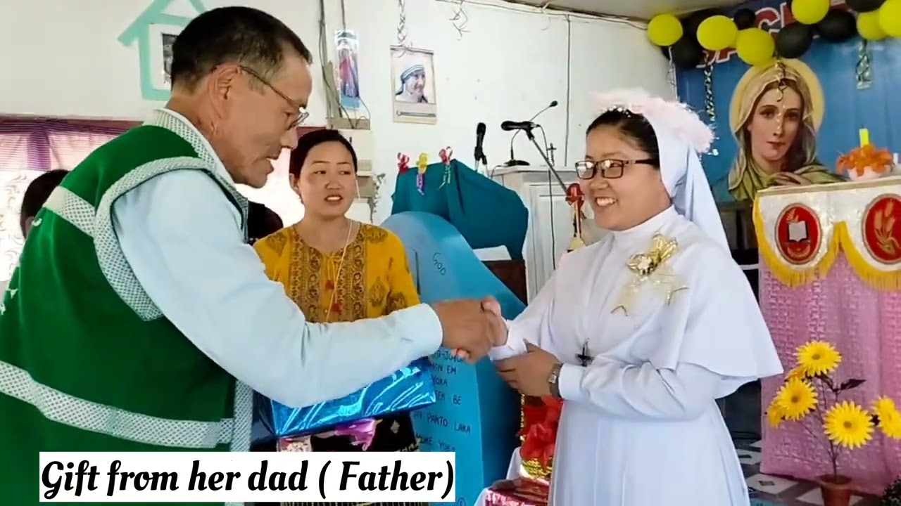 First Galo MSMHC sister ( Catholic nun) ,Arunachal Pradesh// Thanksgiving Holy Mass //