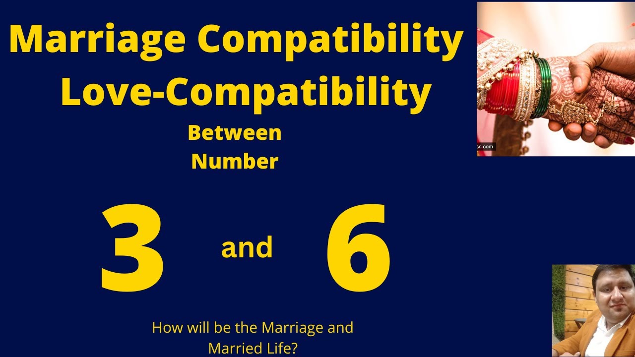 Marriage-Relationship compatibility of Number 3 and 6| Destiny number 3 and 6 Love life.