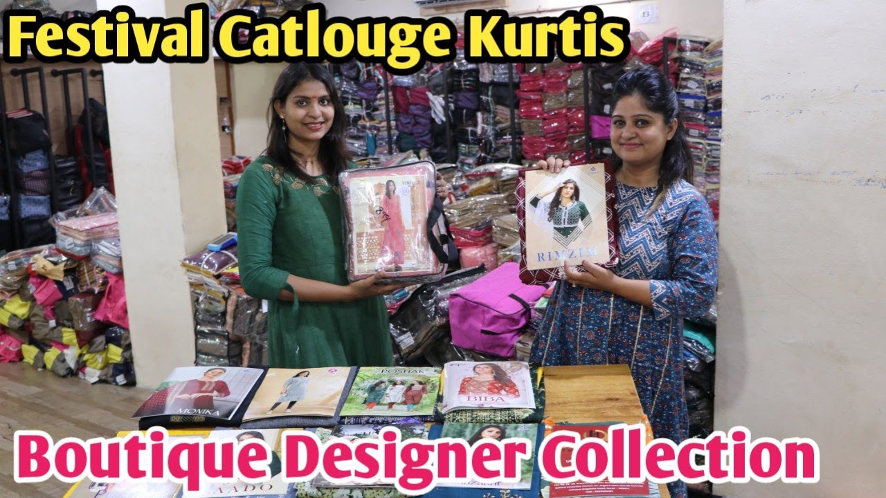 Beautiful Catlouge kurtis For Festival Season | Boutique Style Kurtis | Surat Factory Outlet |