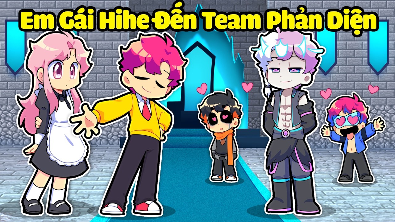Hiha Giả Hihe Đến Lâu Đài Hiha Suy Vong Trong Minecraft 🤣😍