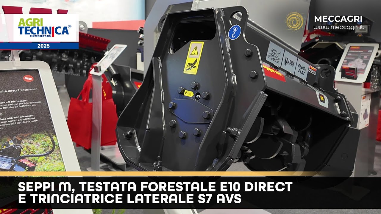 SEPPI, testata forestale E10 direct e trinciatrice laterale S7 avs: più forti della natura