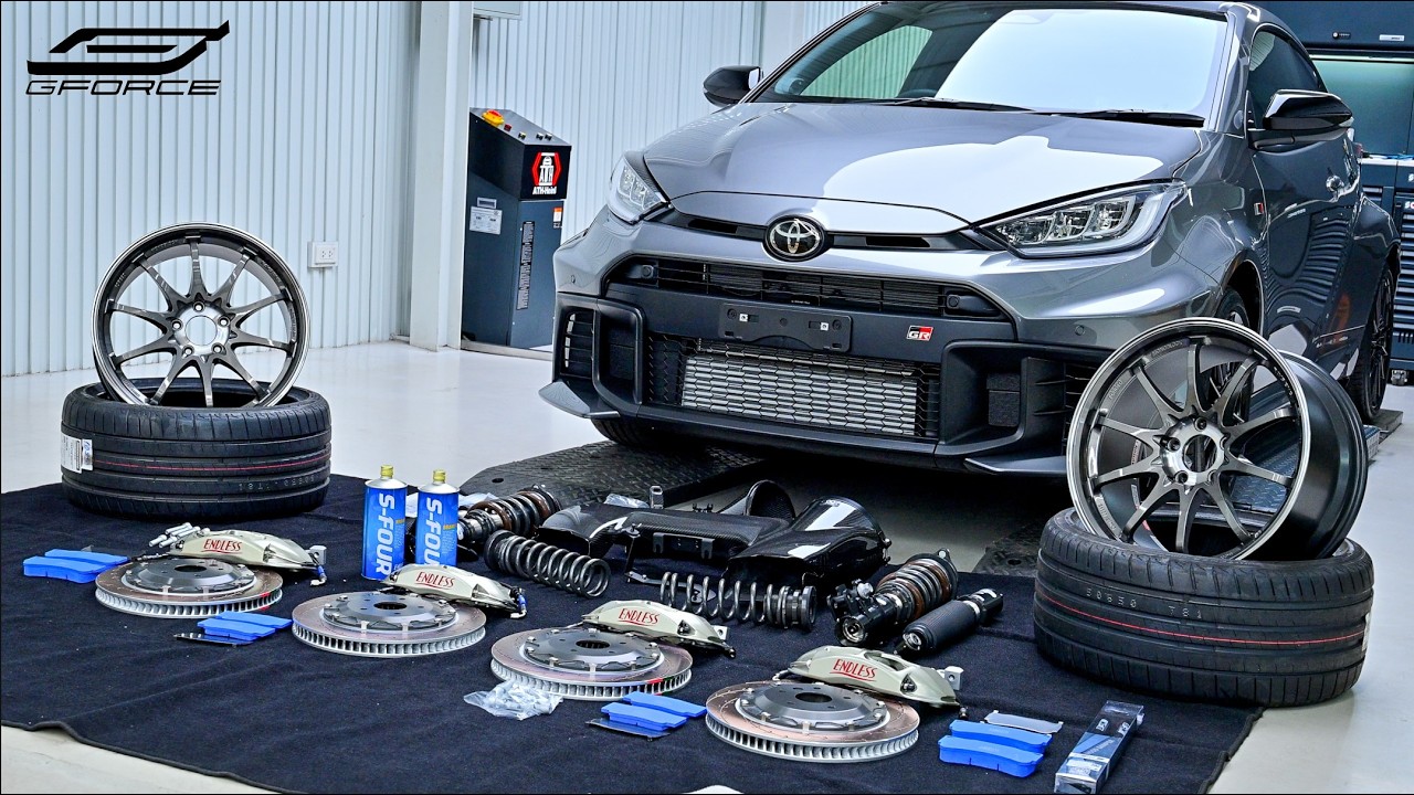 จัดทรง GR Yaris อย่างเนียนด้วย Endless Mono 6 Rally / NeoTech / Infinity Design / RAYS ที่ G-FORCE
