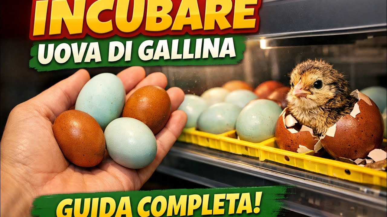 Come incubare uova di gallina: cosa fare PRIMA di mettere le uova in incubatrice🐣