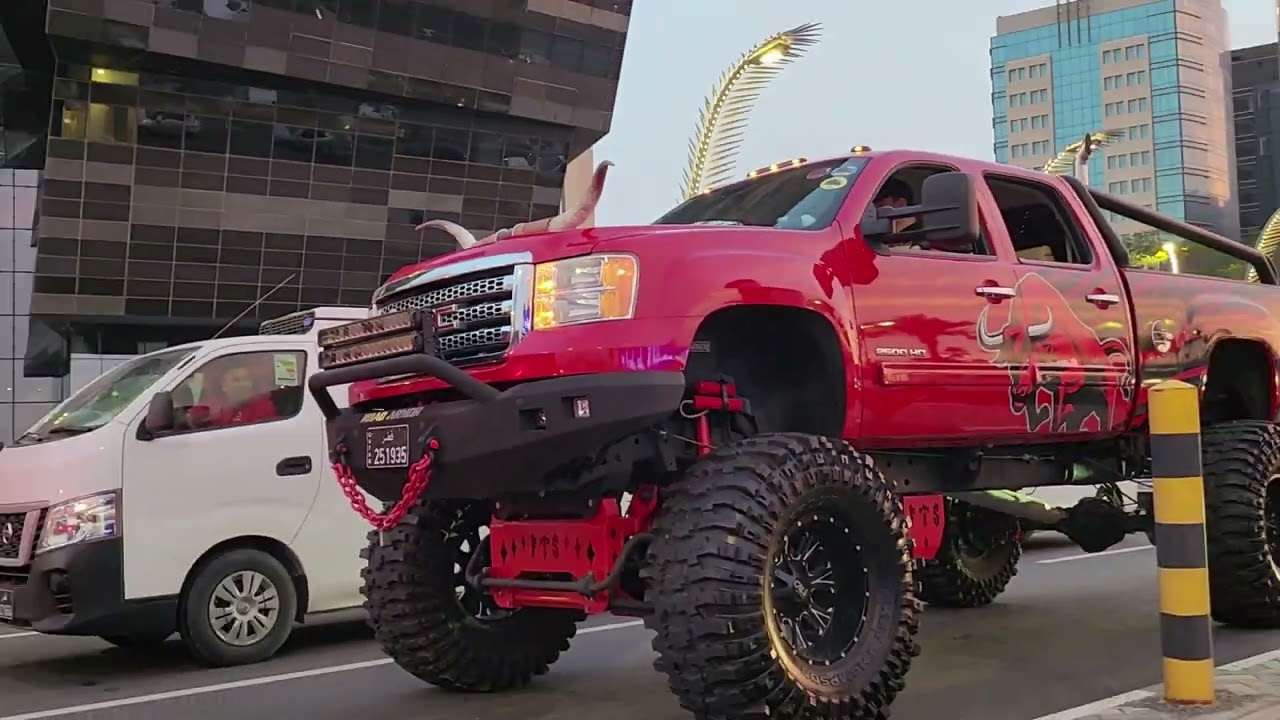 GMC Modified monster car Qatar
