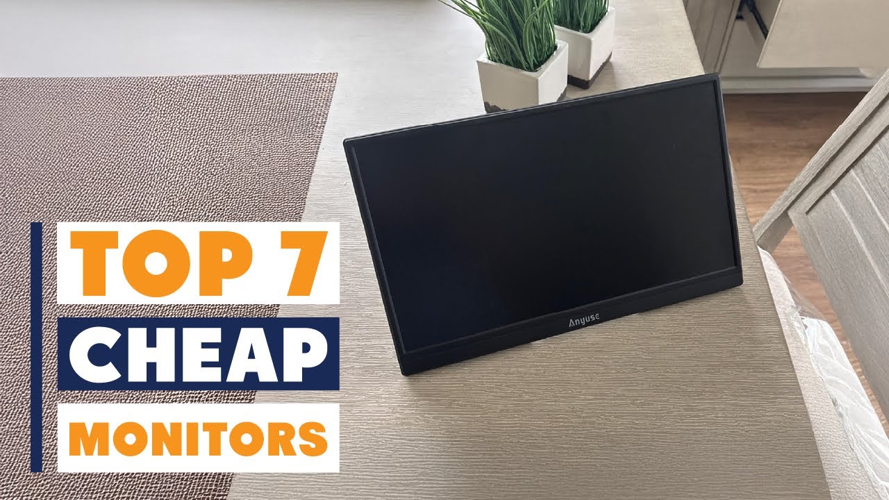 7 Best Cheap Monitors with 1080p & 144Hz for Smooth Performance