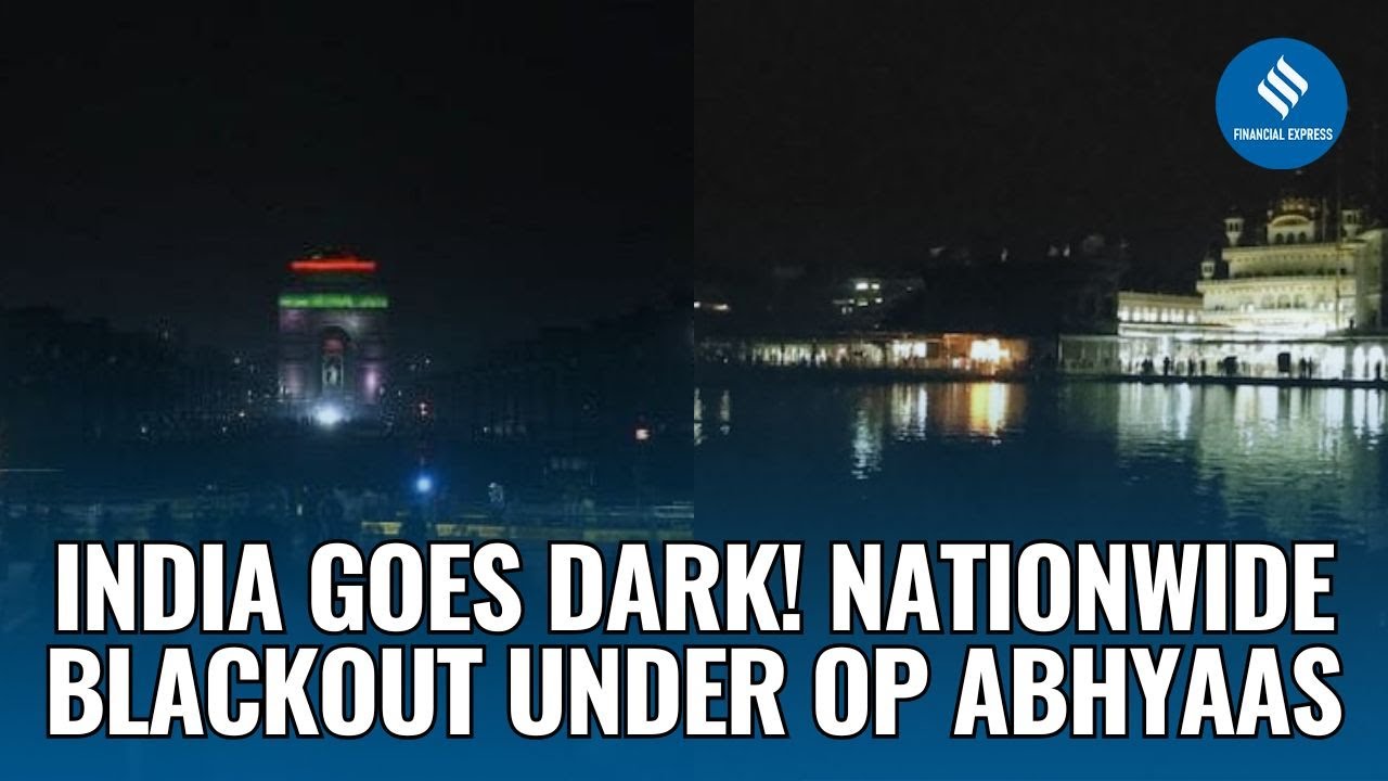 Operation Abhyaas: Nationwide Blackouts in Massive Mock Drill Amid India Pakistan Tensions