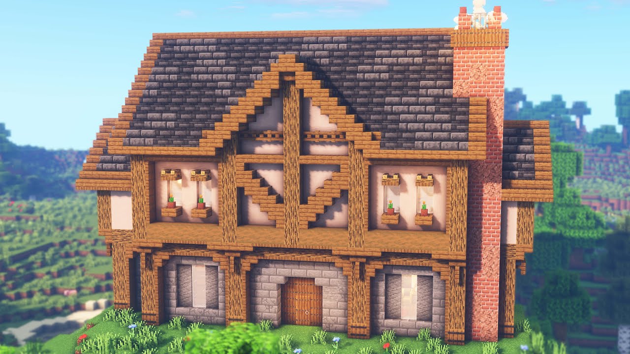 Minecraft Medieval Mansion Tutorial