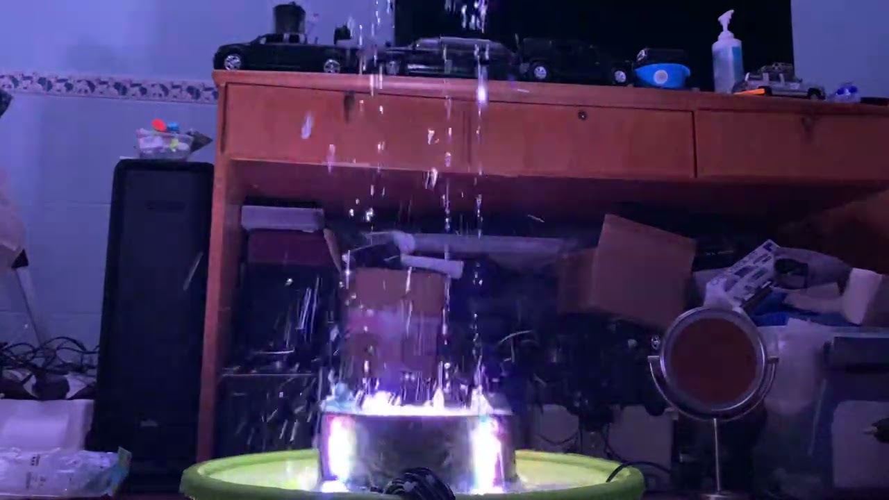 Homemade Musical Fountain (Ellipse) - System Test