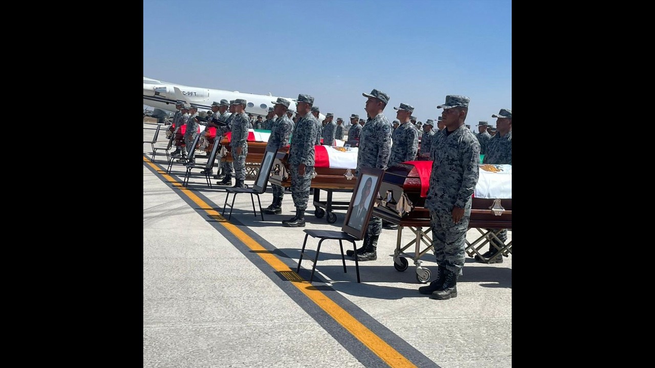Rinden homenaje a militares caídos en la captura de ‘El Mencho’