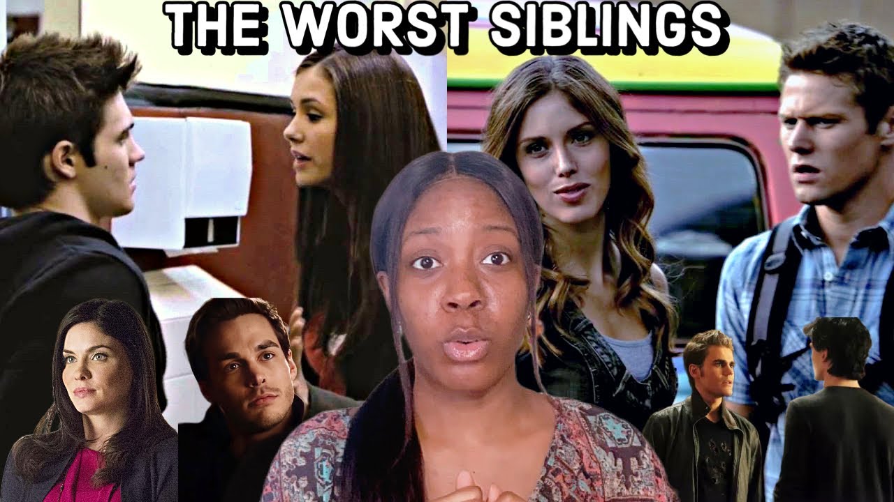 Ranking *EVERY* Sibling Duo from The Vampire Diaries because they were TOXIC