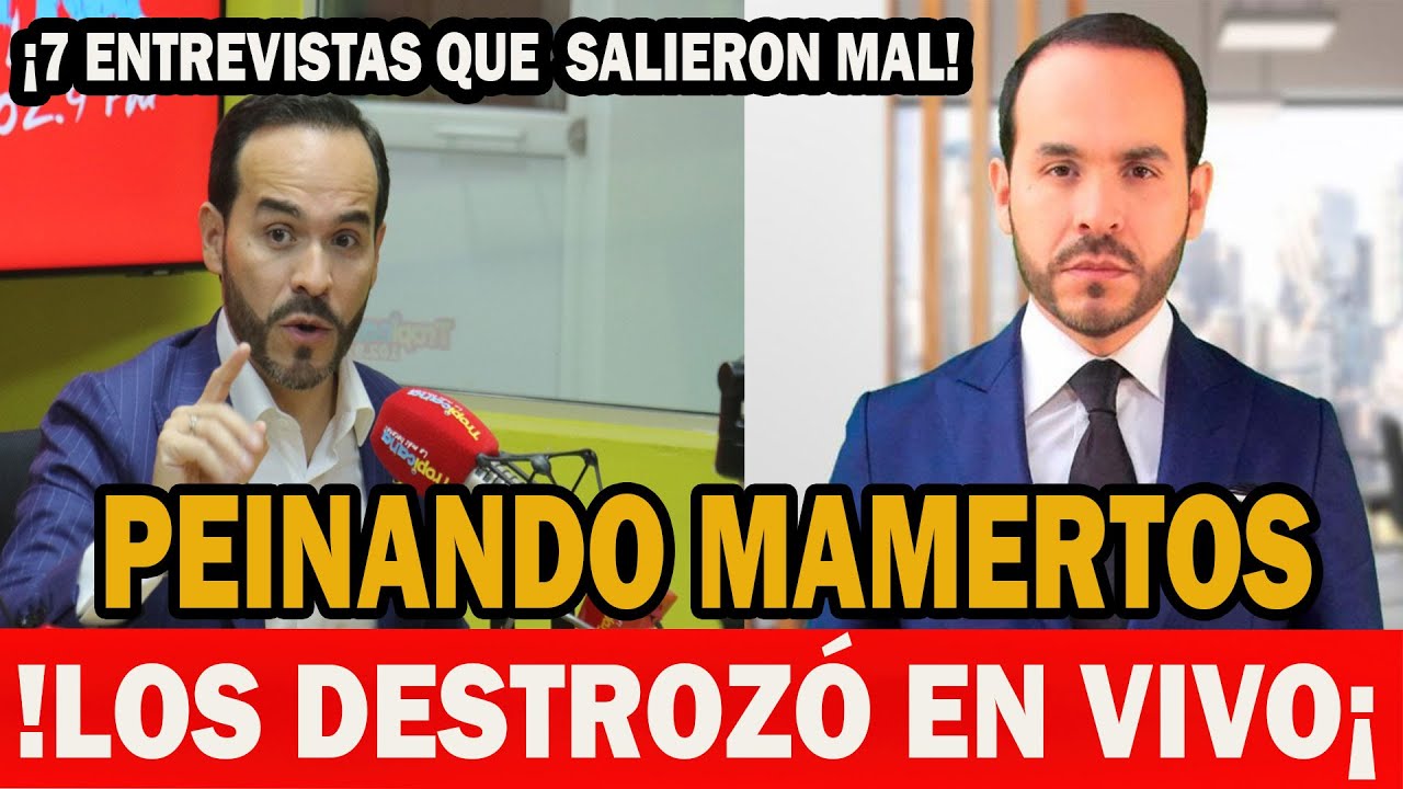 Éstas son las entrevistas mas épicas  que ha tenido ABELARDO DE LA ESPRIELLA, Los peinó a todos🤣