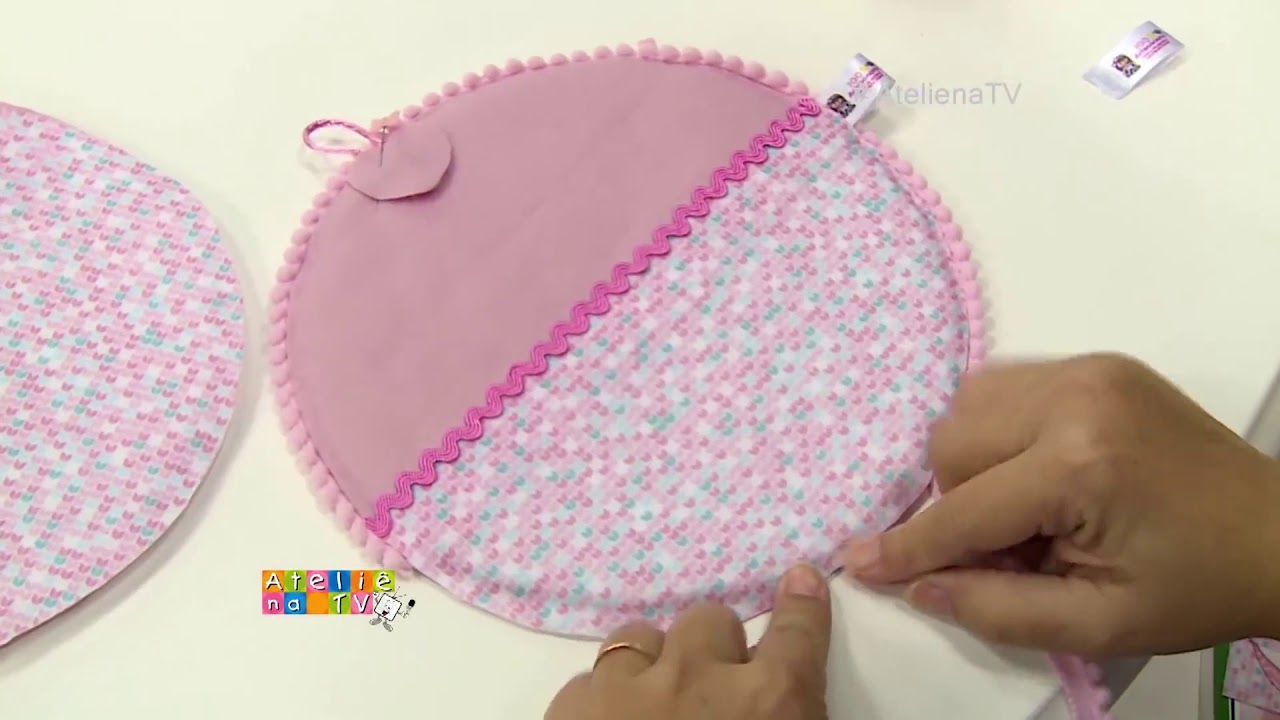 Santa Fé na Tv!   Guirlanda Ursinho no Balão com Fabiola Chelles