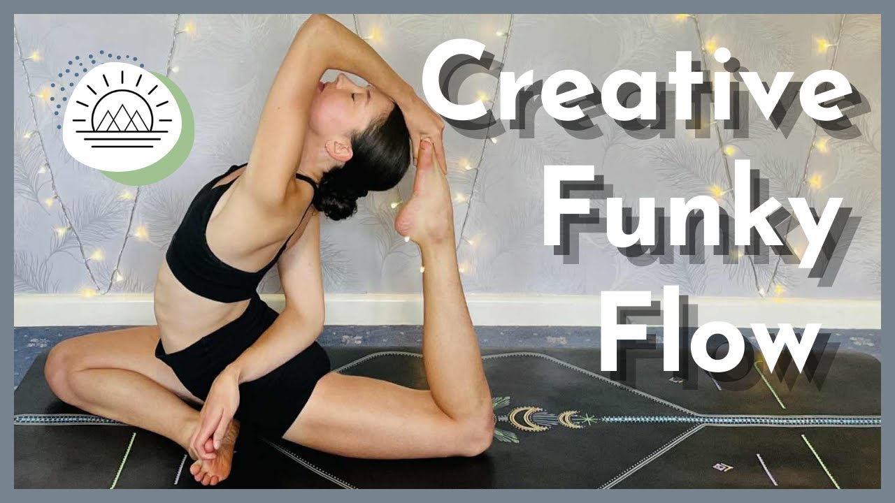 60 Min Creative Playful Vinyasa | Strong Funky Flow | Challenging Advanced Options 