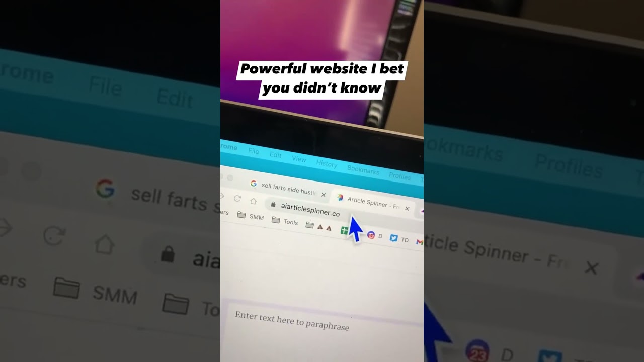 Free website to paraphrase articles!