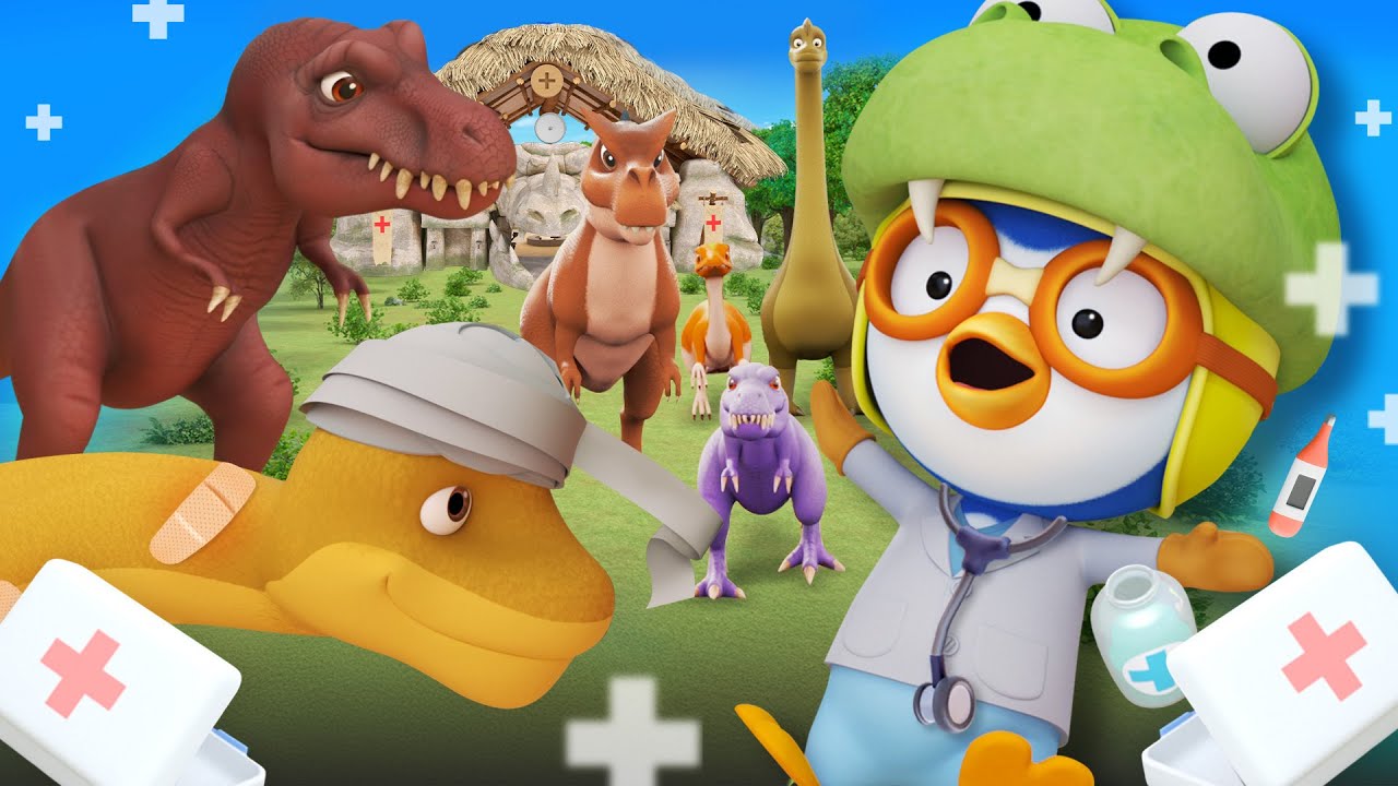 Kartun Anak | Rumah Sakit Dinosaurus | Pororo Indonesia | ICONIX KIDS