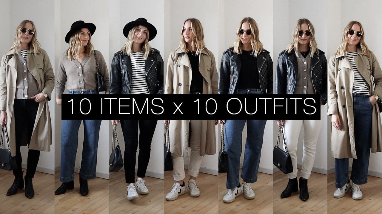 AD | 10 items x 10 outfits | Autumn capsule lookbook