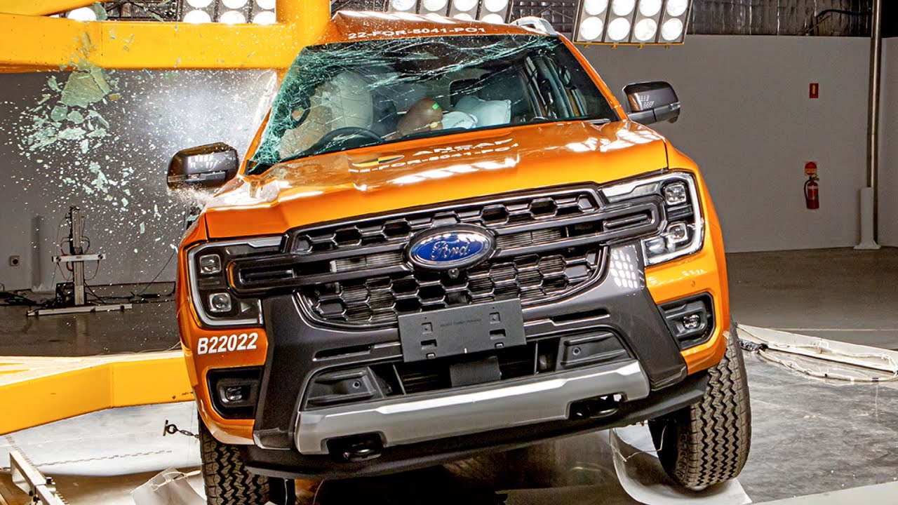 2022 Ford Ranger Crash & Safety Tests | Rating : ★★★★★