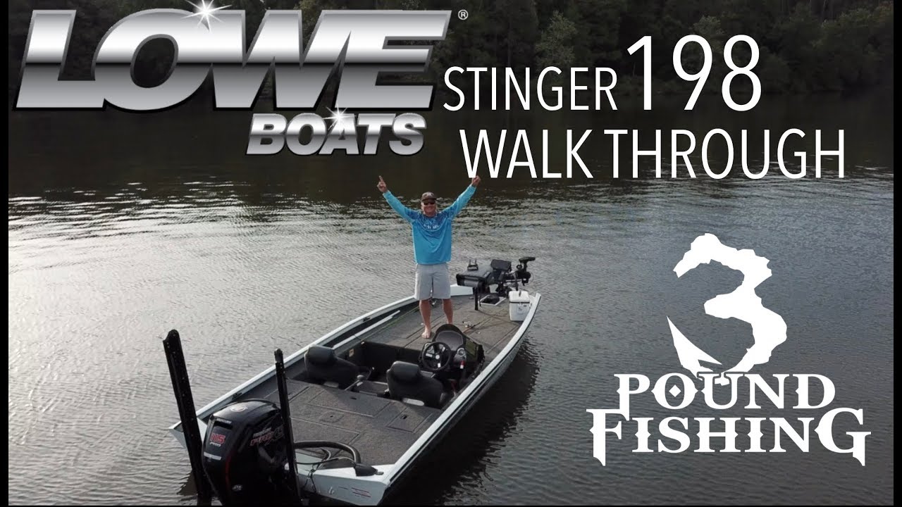 Lowe Stinger 198 walk through and Spawning Crappie