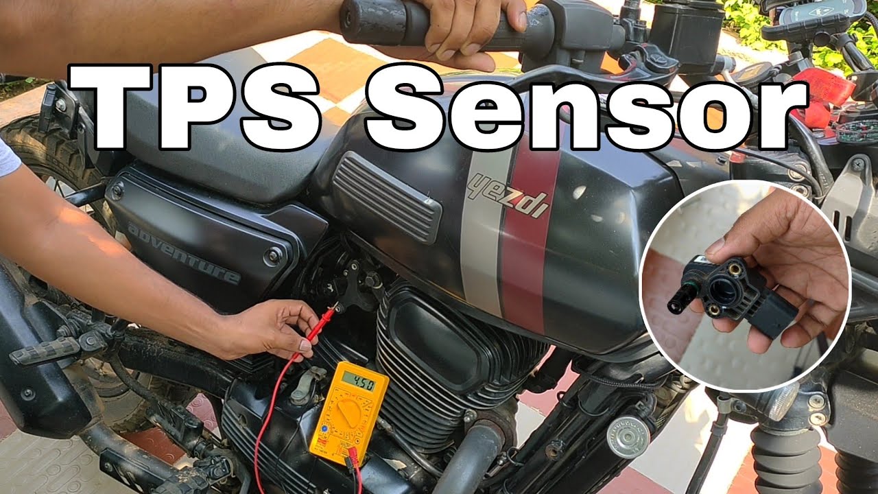 How to check TPS Sensor in Yezdi Adventure with multimeter