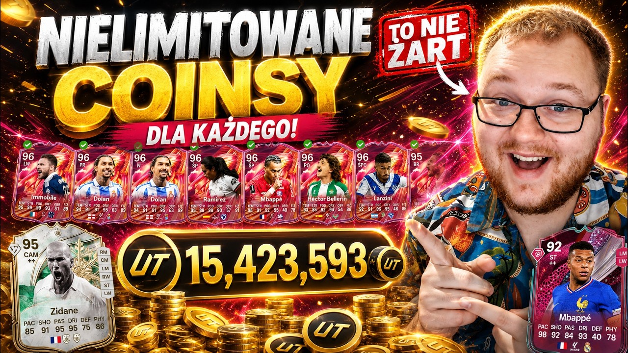 UNLIMITED COINS FOR EVERYONE! THIS IS NO JOKE! #fifa #fc26 #ultimateteam #eafc