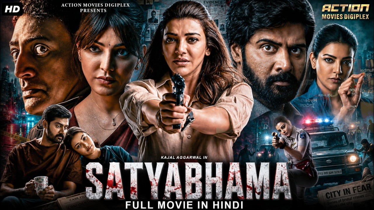 Kajal Agarwal's Satyabhama New (2026) Released Full Hindi Dubbed Movie | Naveen Chandra, Prakash Raj