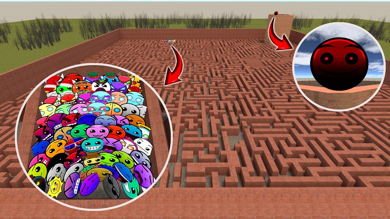 WHAT THEY WANT TO DO WITH GEOMETRY DASH AND LOBOTOMY DASH NEXTBOTS FAMILY? In Garry's Mod