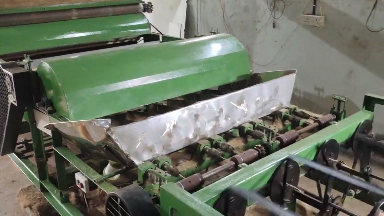 Two ply coir yarn spinning machine 4 head. send in your business contact 9447506311, 9387095287