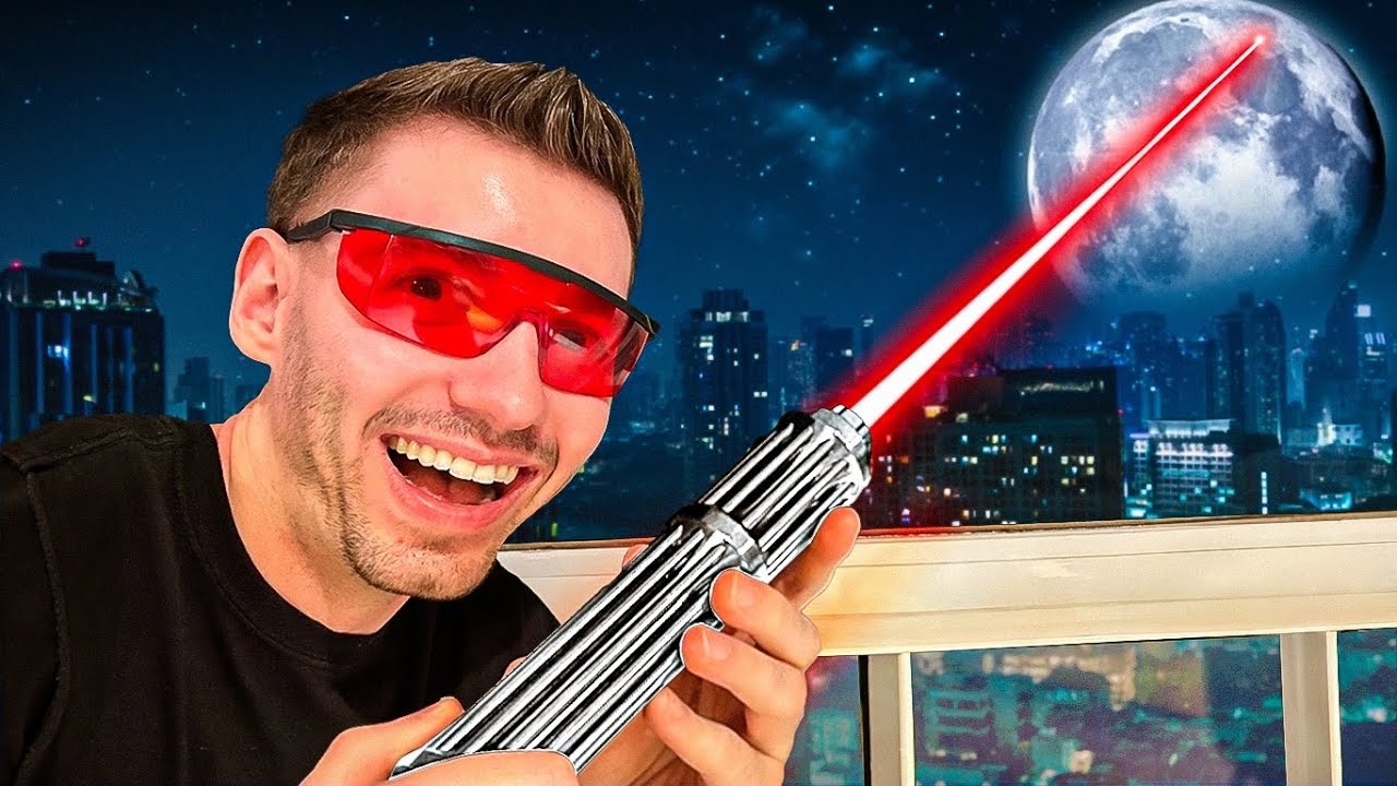 Quebrando MITOS com o LASER MAIS FORTE do MUNDO!
