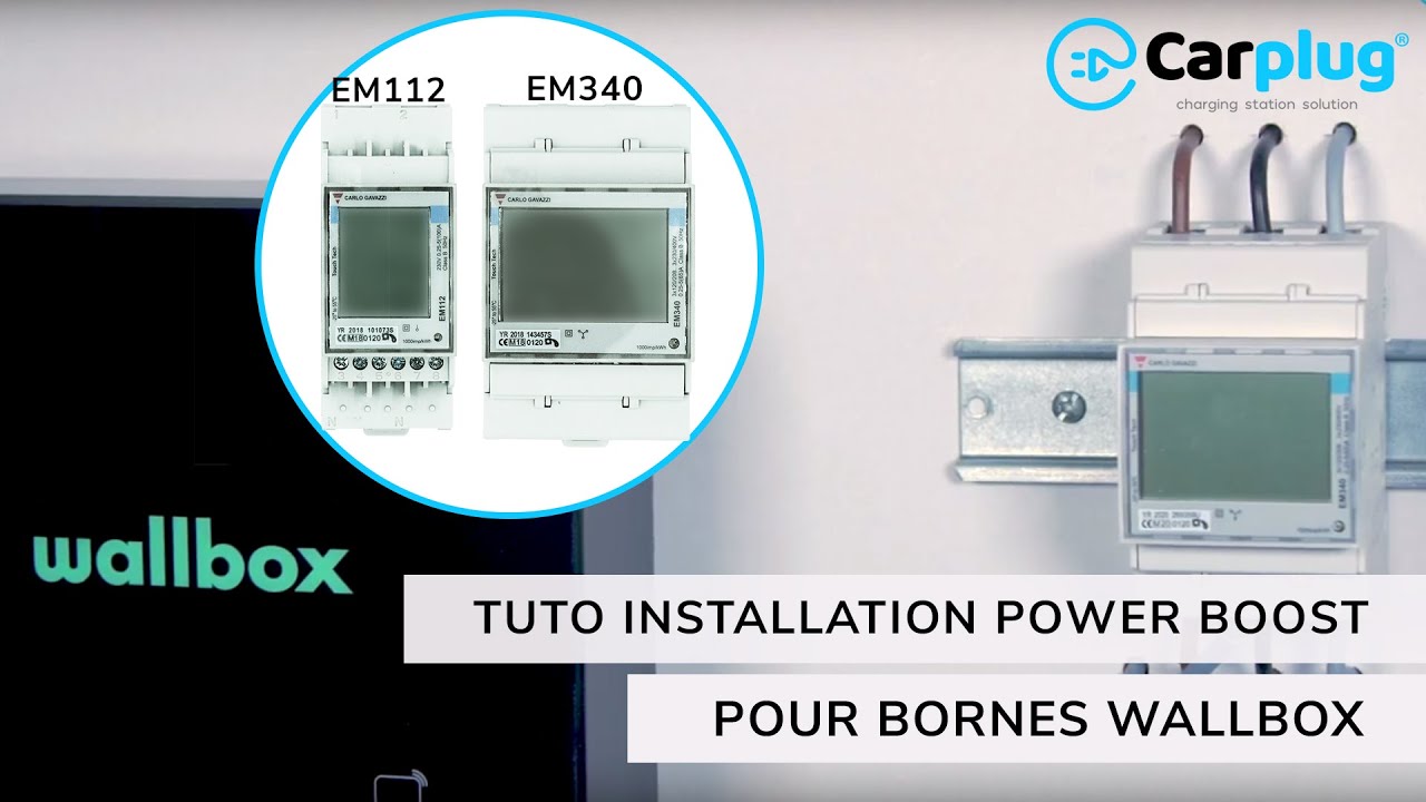 Installation du Power Boost pour Borne Wallbox | CARPLUG.com