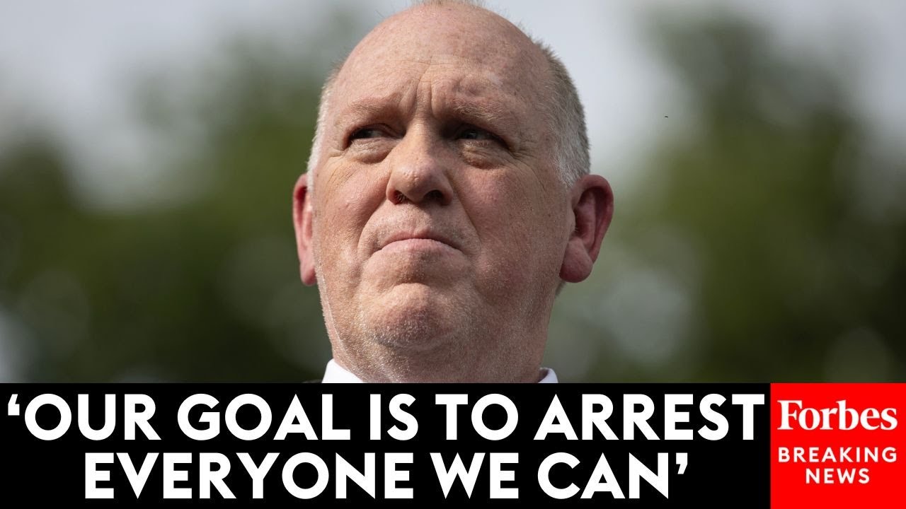 BREAKING NEWS: Tom Homan Says He Hopes To Achieve Net Negative Immigration In The US