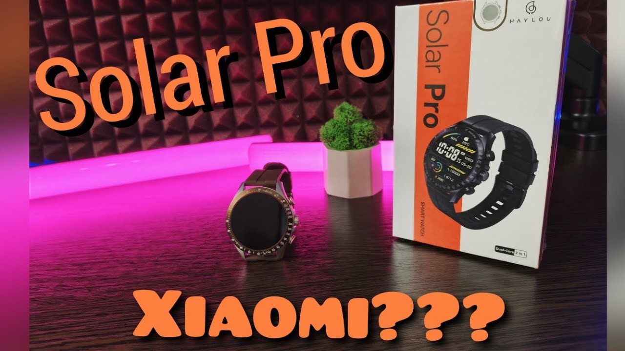 Обзор часов Haylou Solar Pro
