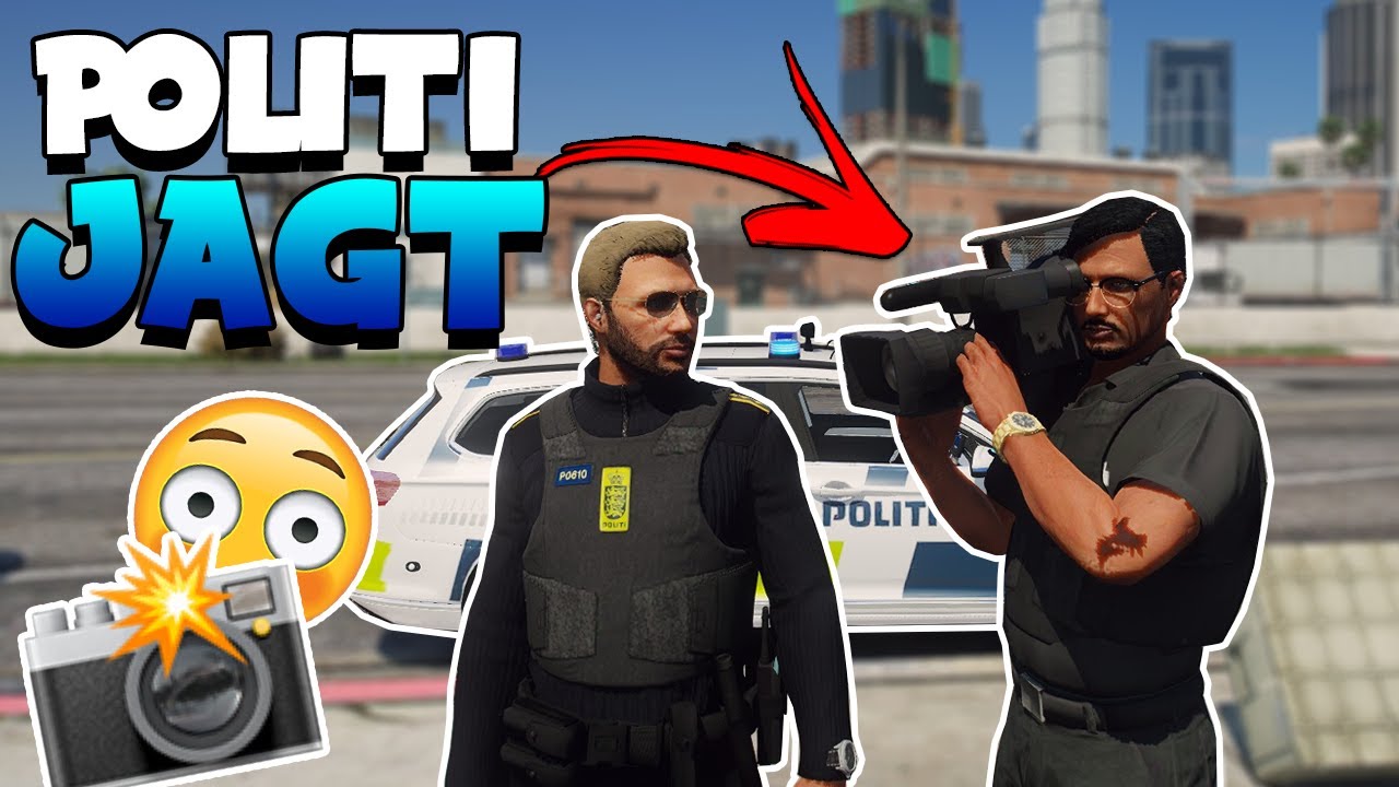 POLITIJAGT I FIVEM! 👮‍♂️📸 | DANSK GTA 5 RP