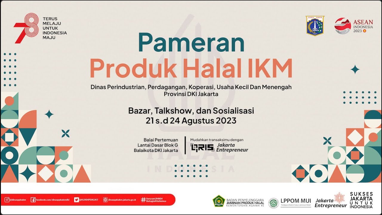 Live Talkshow Tata Cara Perpanjangan Sertifikat Halal - LPPOM MUI DKI Jakarta