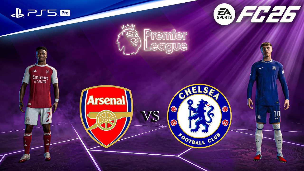 FC 26 - Arsenal vs. Chelsea - Premier League 25/26 Full Match | PS5™ Pro [4K60]