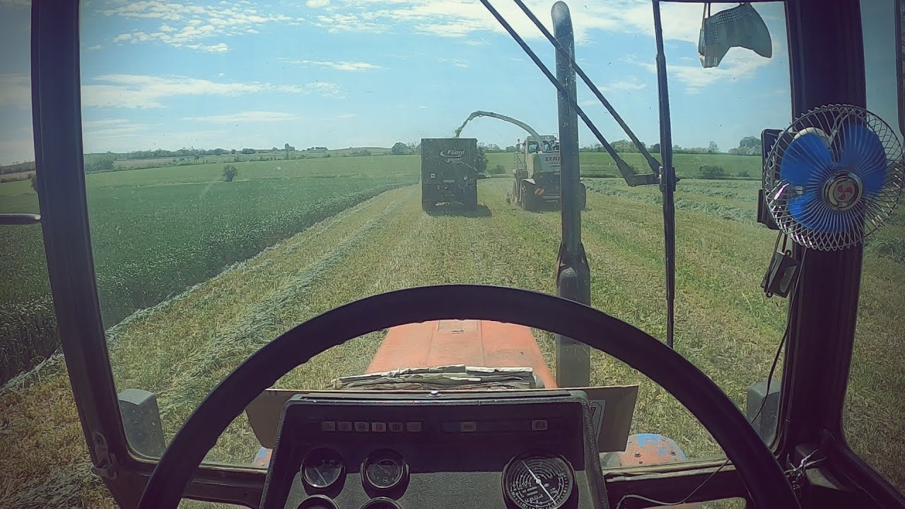 Claas Jaguar 850 - CABVIEW 2022 /MTz 82+John Deere 7730