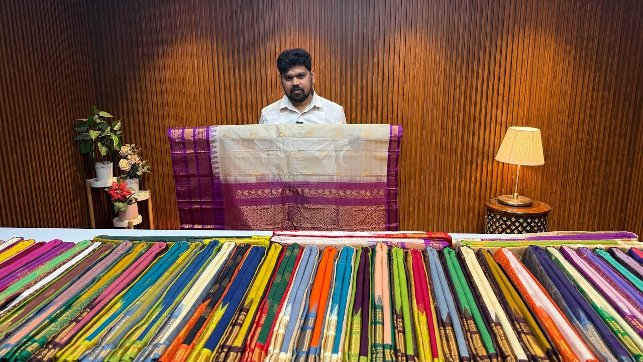 Latest colours tho Handlooms Gadwal cotton saree ph 9030778887 | @mkcollections.sarees