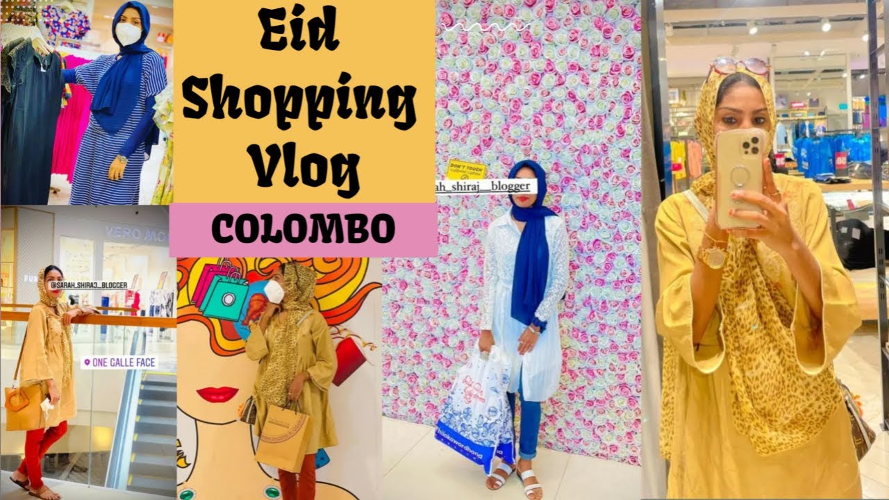 My Eid Shopping 2022 | Colombo | Where can we buy good clothes in Colombo | Shopping for yazlin