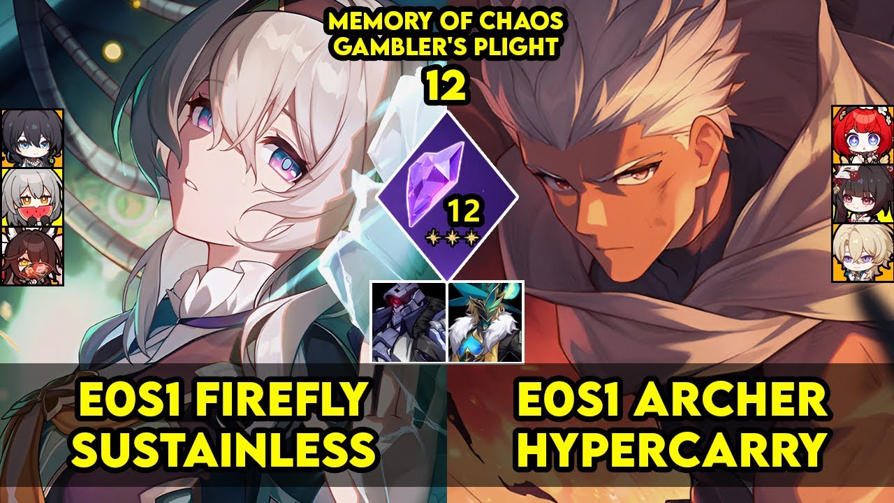 Memory of Chaos 12 | E0S1 Firefly & E0S1 Archer | MOC 12 | HSR