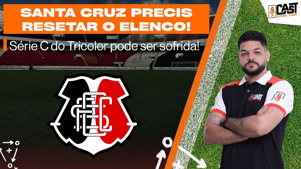 O SANTA CRUZ PODE SOFRER NA SÉRIE C SE AS COISAS NÃO MUDAREM