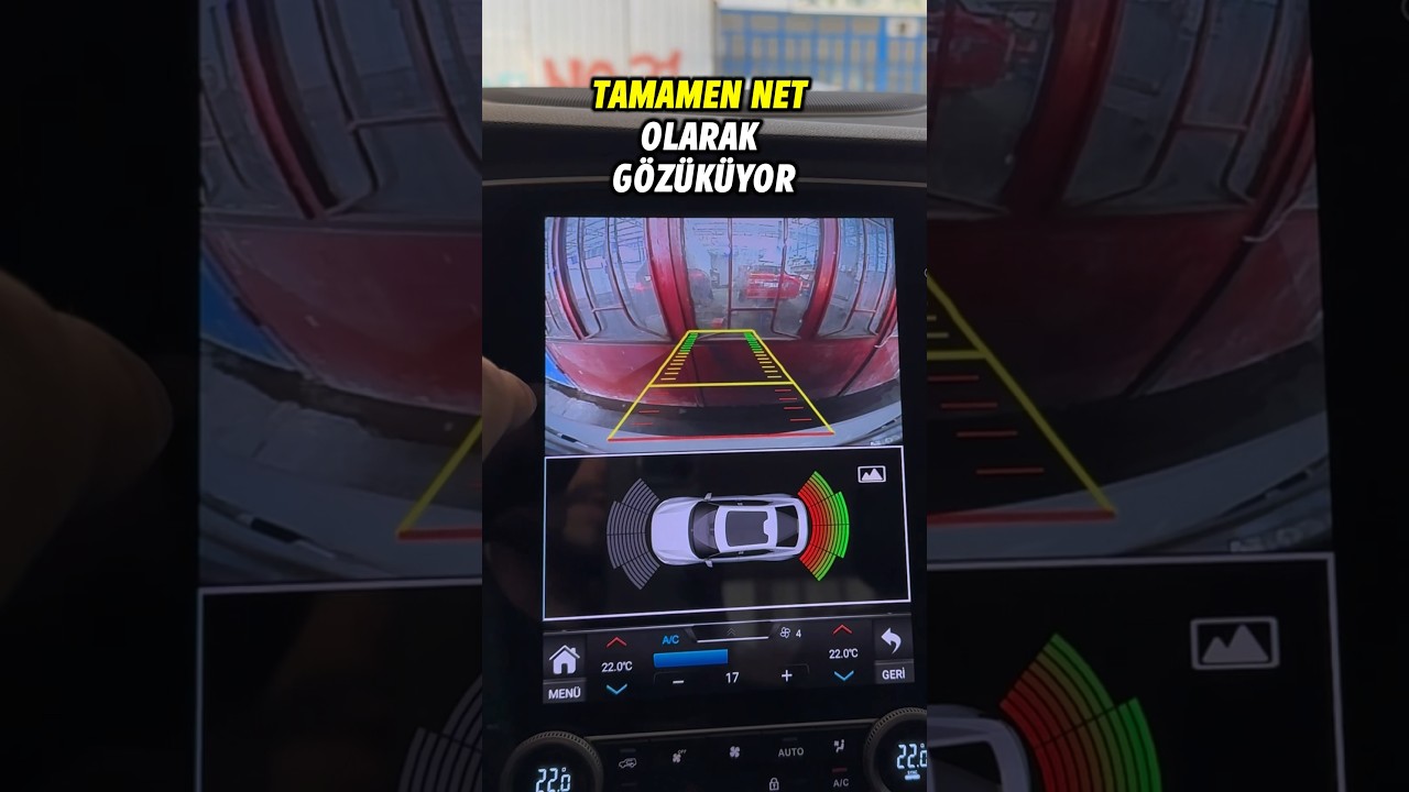 MEGANE 4 EASYLİNK G&Ouml;R&Uuml;N&Uuml;ML&Uuml; 6/64 MYNAVİN TESLA EKRAN VE ORİJİNAL LOGO GERİ G&Ouml;R&Uuml;Ş KAMERA UYGULAMASI