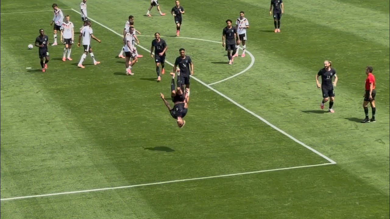 Antonee Robinson STUNNER vs Germany! 🇺🇸 Incredible Goal & Celebration | USMNT 1-1 Germany