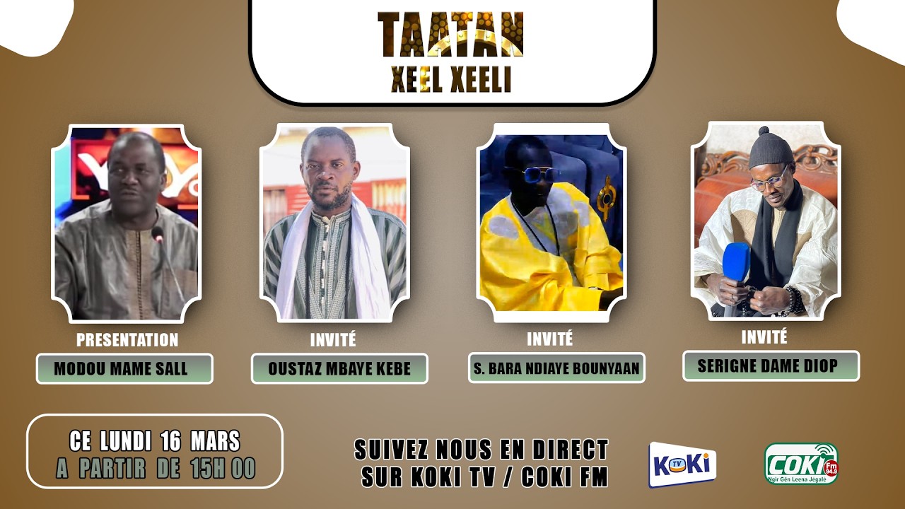 🔴 EN DIRECT | PLATEAU SPÉCIAL : WADIAL NIATY FANOU KORITE ORGANISER PAR MAME LAMP SENE