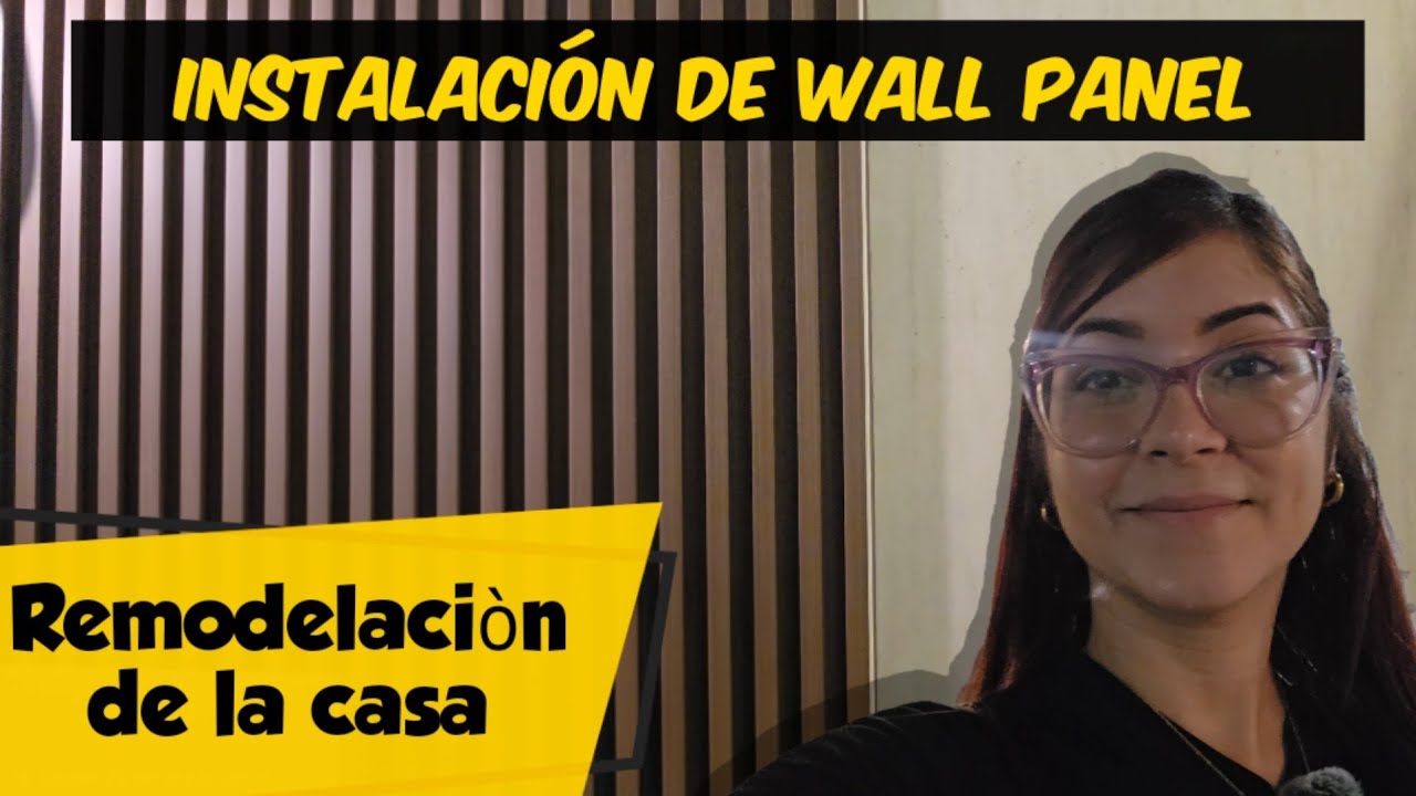 Instalaci&oacute;n de Wall Panel y Paneles PVC | Remodelaci&ograve;n del ba&ntilde;o #wallpanel #houserenovation 