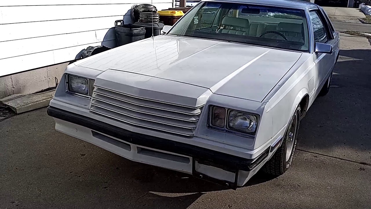 Купе Dodge Mirada 318 V8 1982 года выпуска!