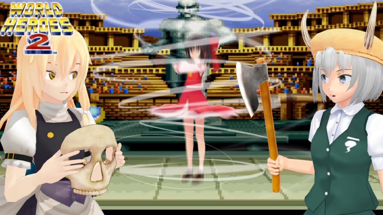少女達のお泊り実況～ワールドヒーローズ２編～