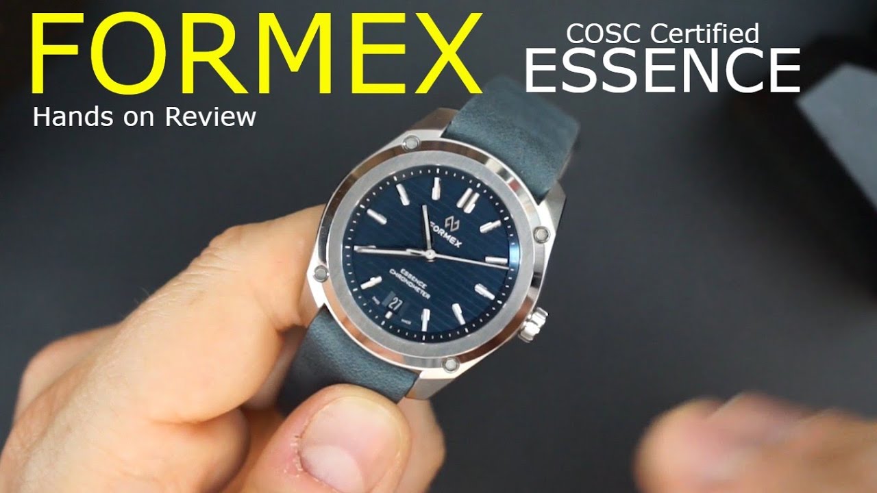 FORMEX Essence 39 мм Лучшие повседневные швейцарские автоматические часы COSC, альтернатива Omega...
