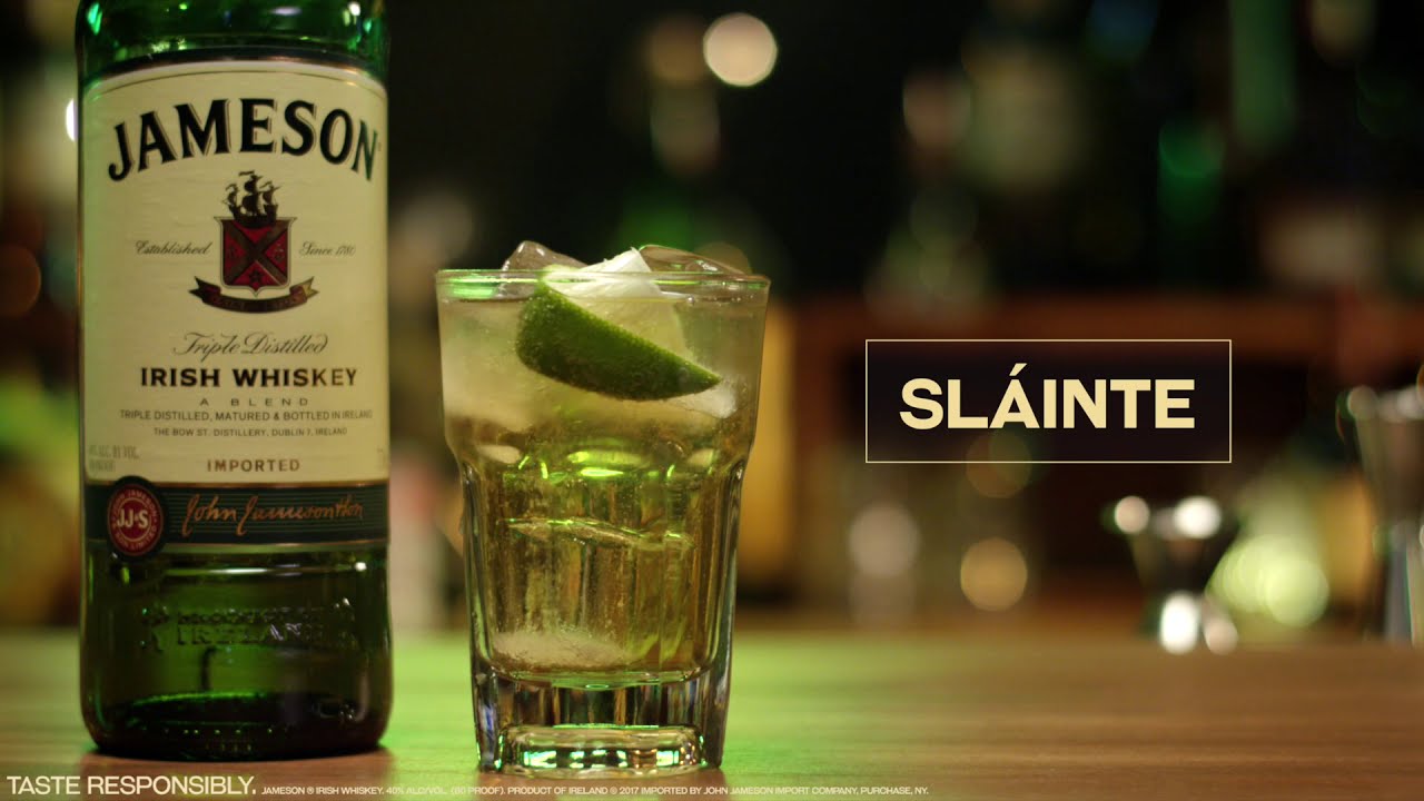 Jameson and Ginger Cocktail Recipe Video