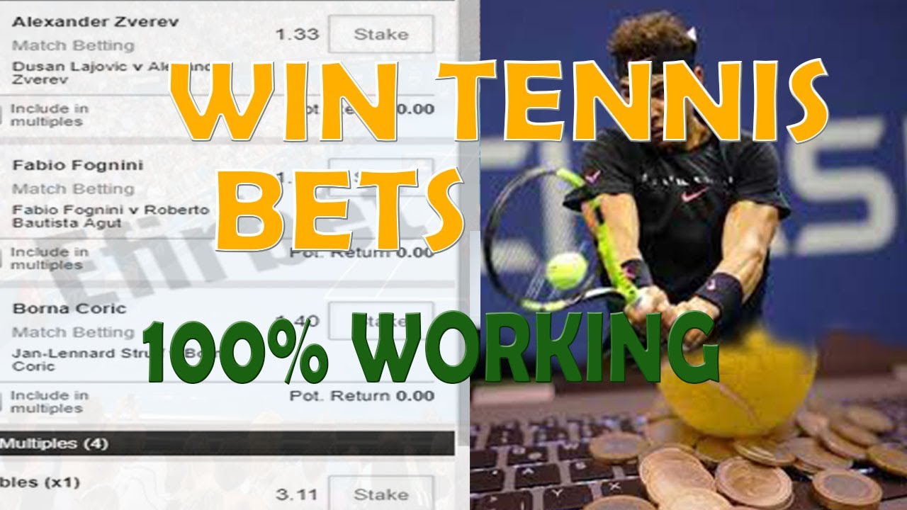TENNIS BETTING. How to bet on tennis and win, essential tennis.